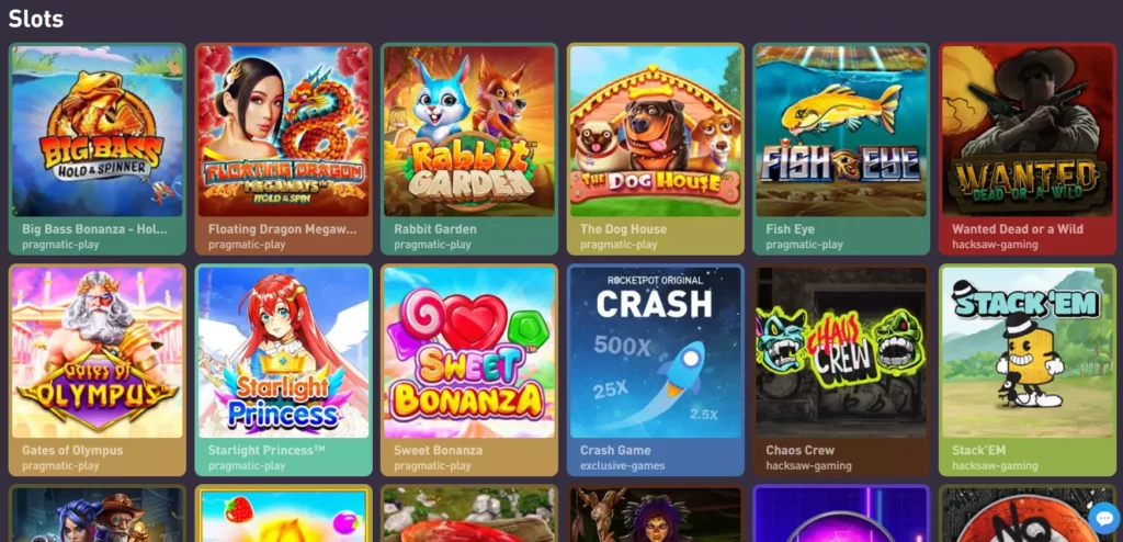 Variety Of Slots Games 